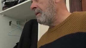 2 Grandpas have rough dirty sex with a young jock