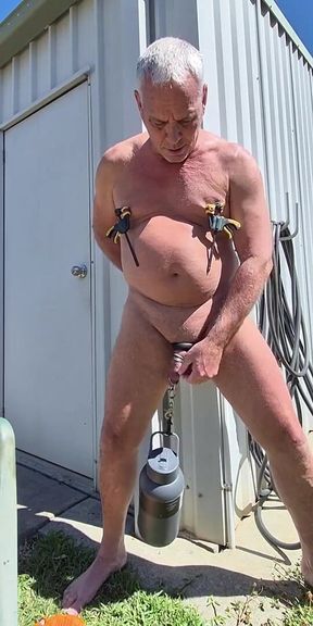 Stretching My Cock