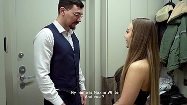 FIRST PORN ! Lera Murr called a teacher in higher mathematics, but they did not teacher the science of this, they ...