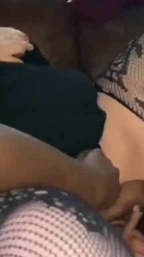 BBC fingering my pussy sucking nipples MMF threesome