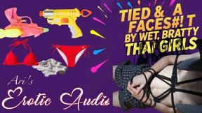 The Songkran Slave, Part 3: Facesitting Slave — Asian Women Tie White Boy and Facesit Him Until He Taps Out Under Their Demanding Asses and Pussies - Erotic Femdom Audio - 1080p