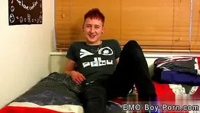 Young 18+ Emo Asian Teen 18+ Explores First–TimeGay Pleasure