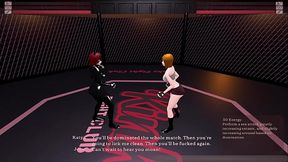 kinky sex fight match 1