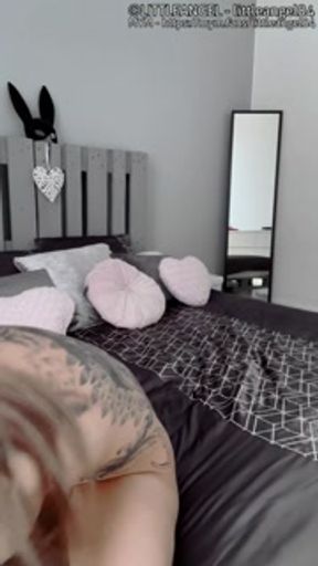 Littleangel84 - Tik Tok Porn Silhouette Challenge Porn - Version Complete &amp; Anal Plug