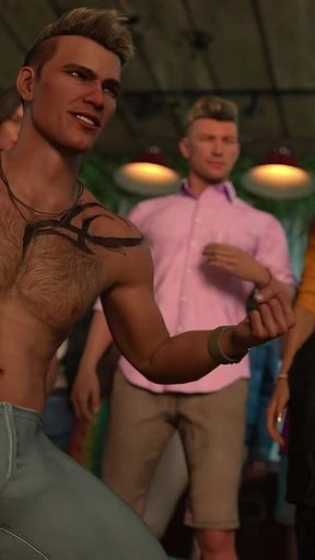 Dominos Beach 22 - Nikki Invites John to Her Midnight Party After His Lifeguard Tryout Victory