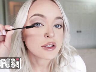 MOFOS - Alexis Kay Gets Her Bald Vagina Creampied After A Wild Photoshoot Screw With Charles