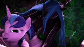 Chrysalis x Gleaming Shield Furry Porn by BlackJr