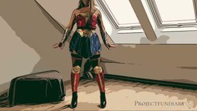 Wonder woman cosplay - used like a slut