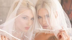 Natural Kiara Cole and Emma Rosie at missionary movie