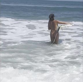 surfing naked! onlyfans appleliu-76