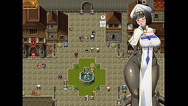 Nymphomania Priestess [Cuckold Hentai game PornPlay] Ep.6 This nun has no panties under her dress in public !