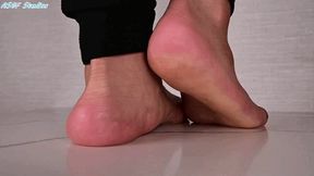 Asian thick heel POV and sole views, but what is that - MOV