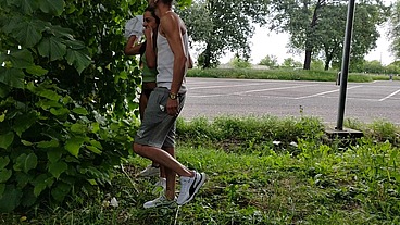 Maya likes to be fucked on the highway between truckers and voyeurs.