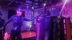 Perv In The Vacuum Tower With Ava Fetishart Fucking Rubber