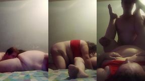 kissing , muffing and cumming in stacy