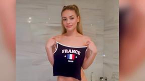 ”Marie, 20 years old, very naughty supporter..”