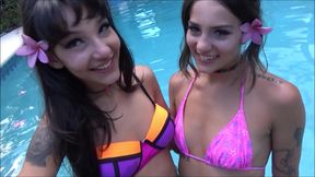 Best Friends Share My Cock - Perfect Girlfriend - Alex Adams