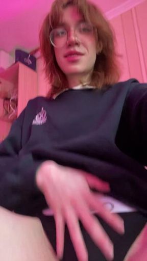femboy play with cock