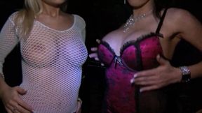 Cheating husbands at strip-club
