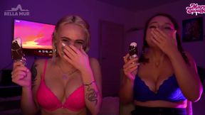 Food Porn Cringe - Funny Backstage - Bella Mur