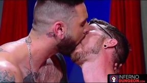 InfernoDungeon.com - Muscular men's fisting and masturbation fetish play