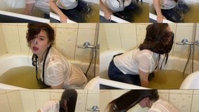 wet hair mess mp4