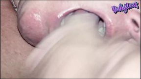 Mom loves cum and swallowing it