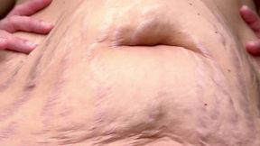 Playing with my pussy from below