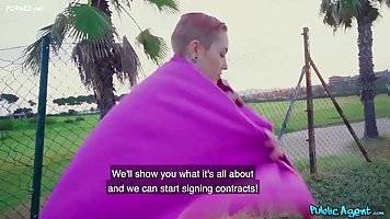Small titted, tattooed chick, Silvia Rubi is moaning from pleasure while having sex with a stranger
