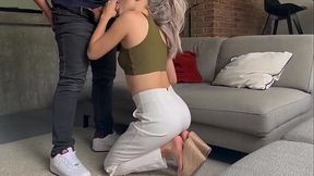 FLACA CASADA LE PICA EL CO&Ntilde_O DESPUES DE UNA COPA Y TERMINA PECANDO CON SU CU&Ntilde_ADO INFIEL