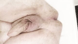 Gams Up & Fuckhole Out – Big Unshaved Teddy Demonstrates Off His Donk and Nut