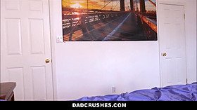 Cute Teen Stepdaughter Punished For Home Late