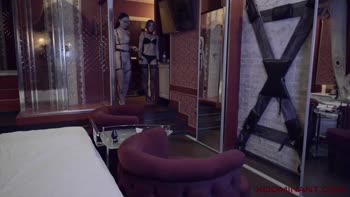 Evelina Darling Tames Sashasparrow in BDSM Lesbian Domination