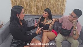 Psychologist Fucks Her Patient in Front of Her Husband