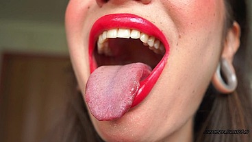 Drool dripping from my tongue 10
