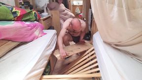 Fixing the Bed SSBBW Lady Brads Broke