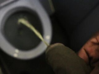 Pissing on airplane