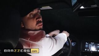 Brazzers - Adorable blonde James fucks her limo driver
