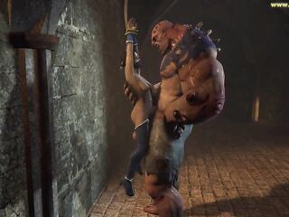 Monsters fucking gaming girls Big Compilation 3D Animations - Rrostek