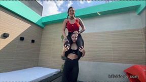 Princess Angell Spits And Uses Zoe As Her Ride - FULL VERSION - FULL HD QUALITY (1920 X 1080) MP4 VIDEO FILE - VERY SPECIAL PRICE: 34 MINUTES FOR US$ 15,99!