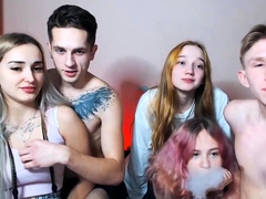 Sexy small titted blonde gf tries out anal sex on home video