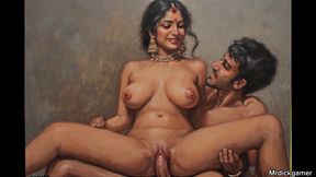 Newly married bhabhi cheats on her husband on honeymoon with a stranger