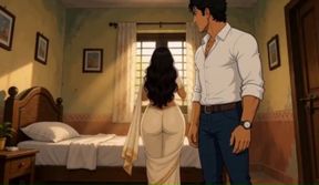 Desi Indian Wife in Saree Gets Deep Creampie from Big Cock Husband - Amateur Homemade
