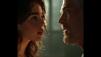 18 year old teen girl fucked by 60 year old man in His car Female moaning real sex Ai generated voice over
