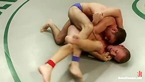 Amazing Xxx Video Homosexual Wrestling Best Show