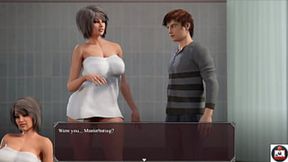 Naughty MILF with big booty and big tits gets stuffed by huge cock