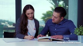 Aruna Aghora happily switches from French to Anal