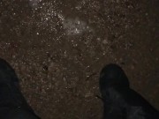 Solo Male Outdoor Pissing Compilation From My October Camping Trips 2022