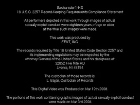 Blonde bombshell Sasha gives a mouthwatering BJ