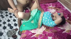 Beautiful Indian wife with her brother-in-law in all Hindi voice